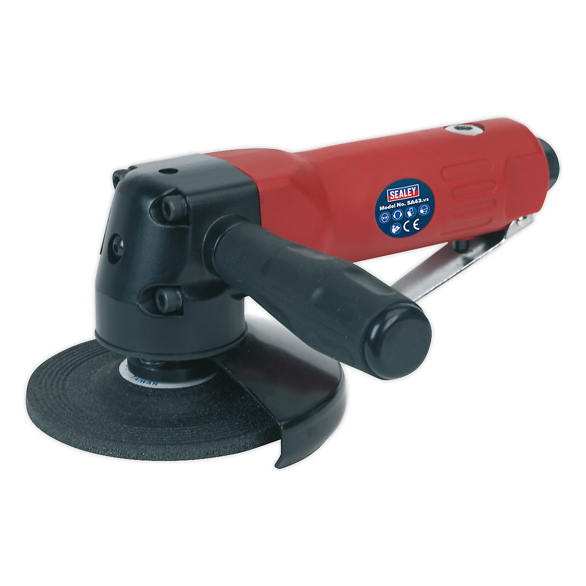 Sealey 100mm Diameter Heavy-Duty Angle Air Grinder