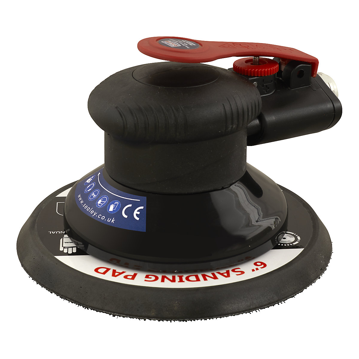 Sealey 150mm Diameter Air Palm Orbital Sander