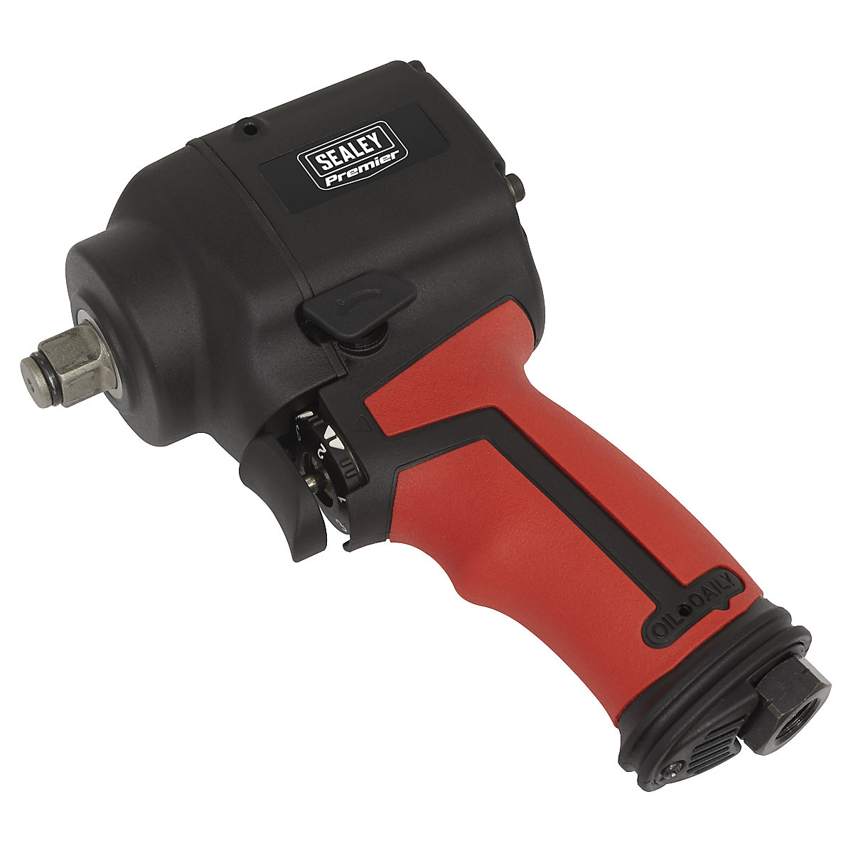 Sealey 1/2"Sq Drive  Stubby Twin Hammer Air Impact Wrench