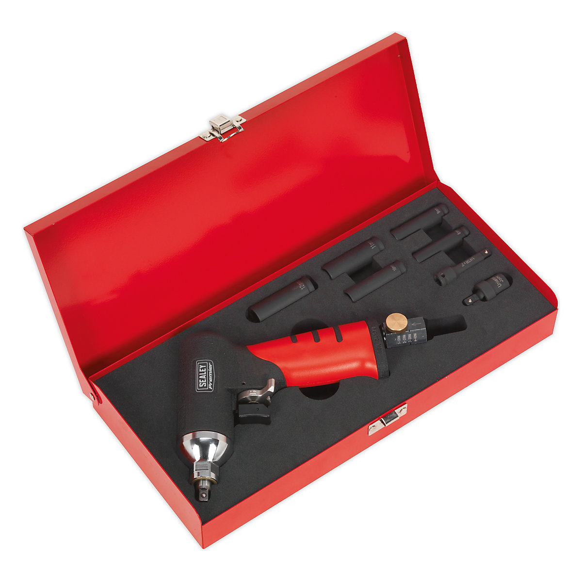 Sealey 1/4"Sq Diesel Drive Air Impact Wrench Glow Plug Kit