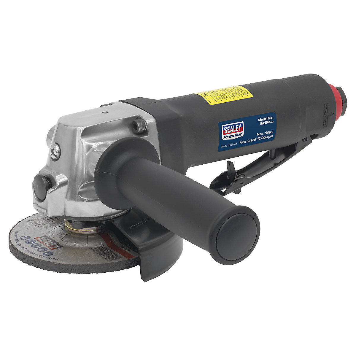 Sealey Composite Housing Air Angle Grinder