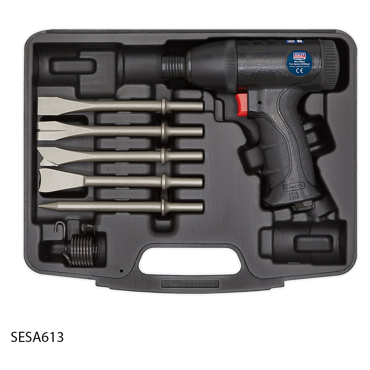 Sealey Premier Composite Air Hammer Kit (Product illustration 2)-1