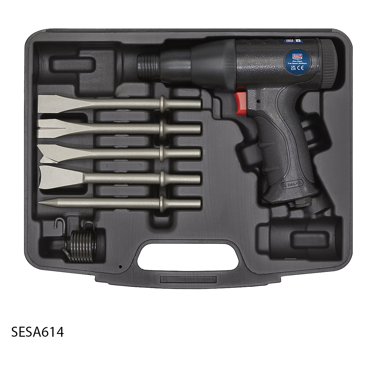 Sealey Premier Composite Air Hammer Kit (Product illustration 5)-4