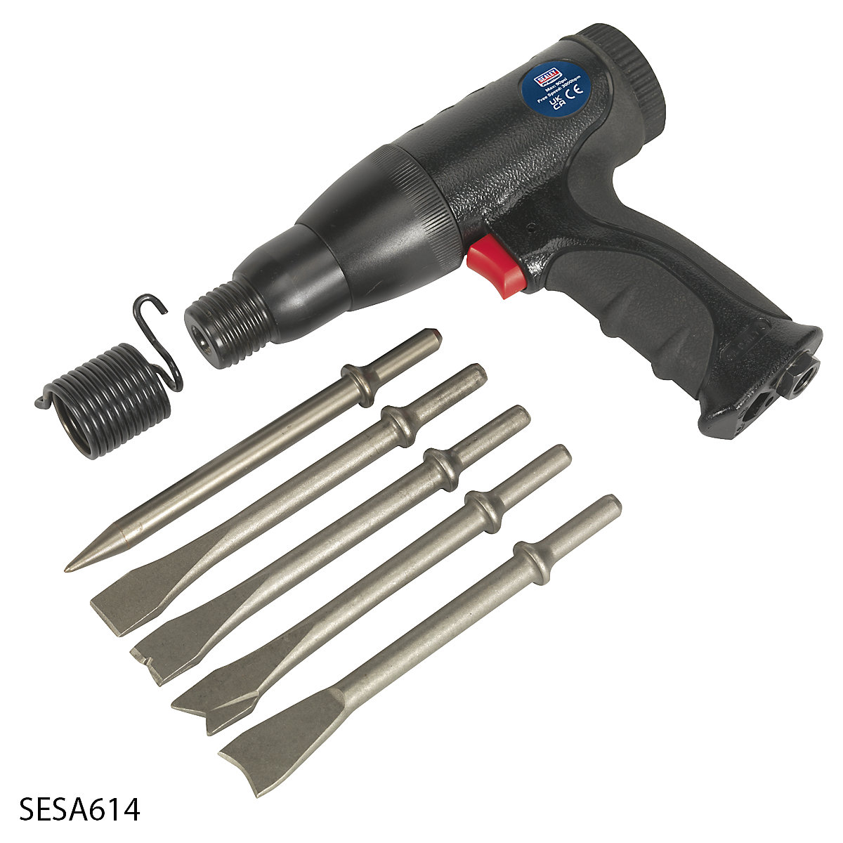 Sealey Premier Composite Air Hammer Kit (Product illustration 6)-5