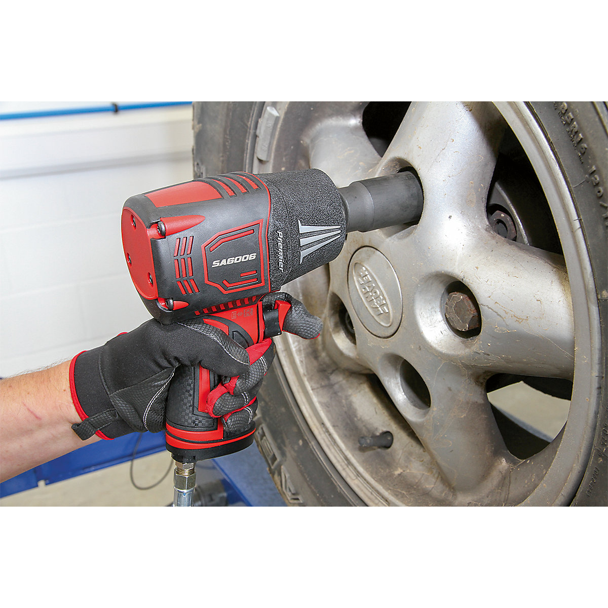 Sealey Twin Hammer Composite Air Impact Wrench | 1/2"Sq Drive (Product illustration 10)-9