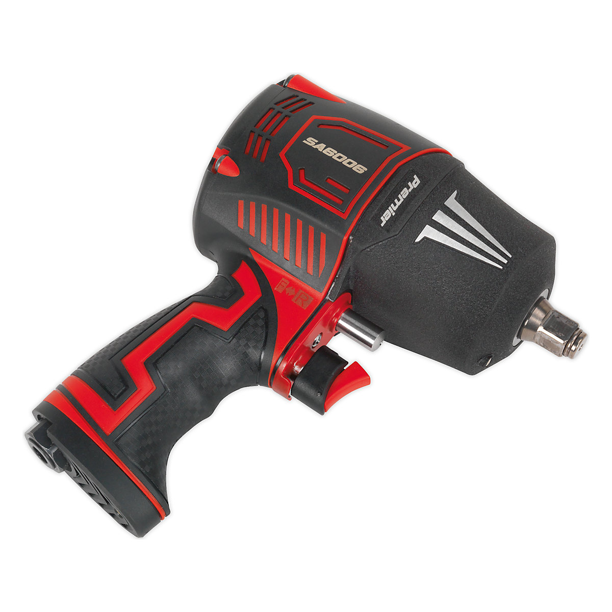 Sealey Twin Hammer Composite Air Impact Wrench | 1/2"Sq Drive (Product illustration 2)-1