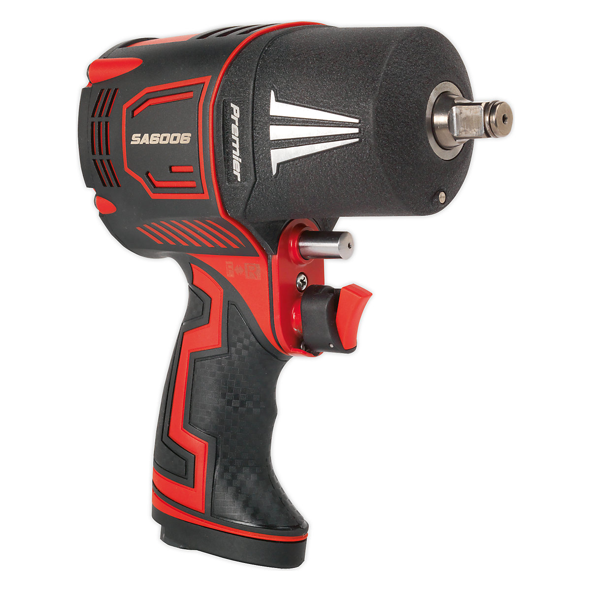Sealey Twin Hammer Composite Air Impact Wrench | 1/2"Sq Drive (Product illustration 4)-3