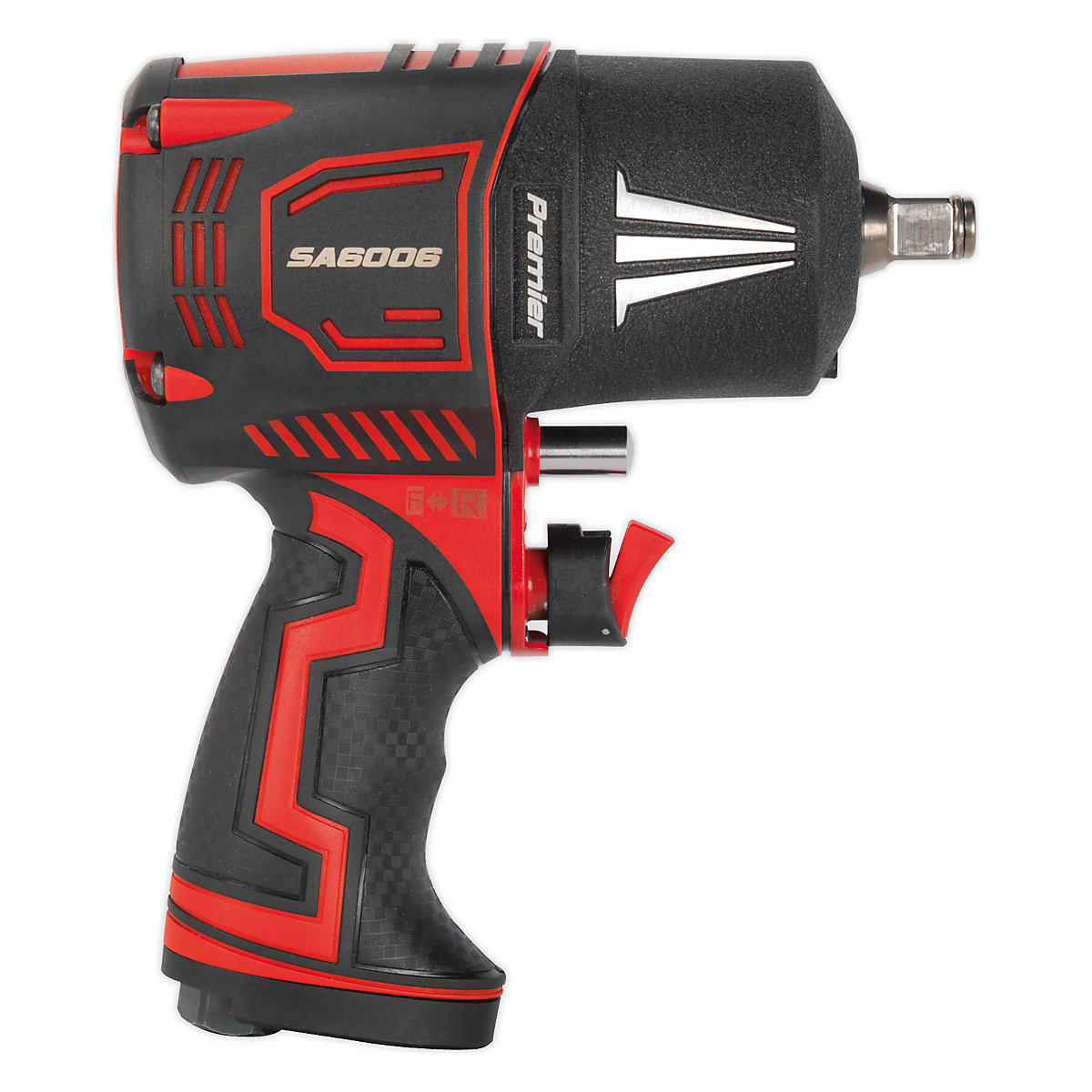 Sealey Twin Hammer Composite Air Impact Wrench | 1/2"Sq Drive (Product illustration 6)-5