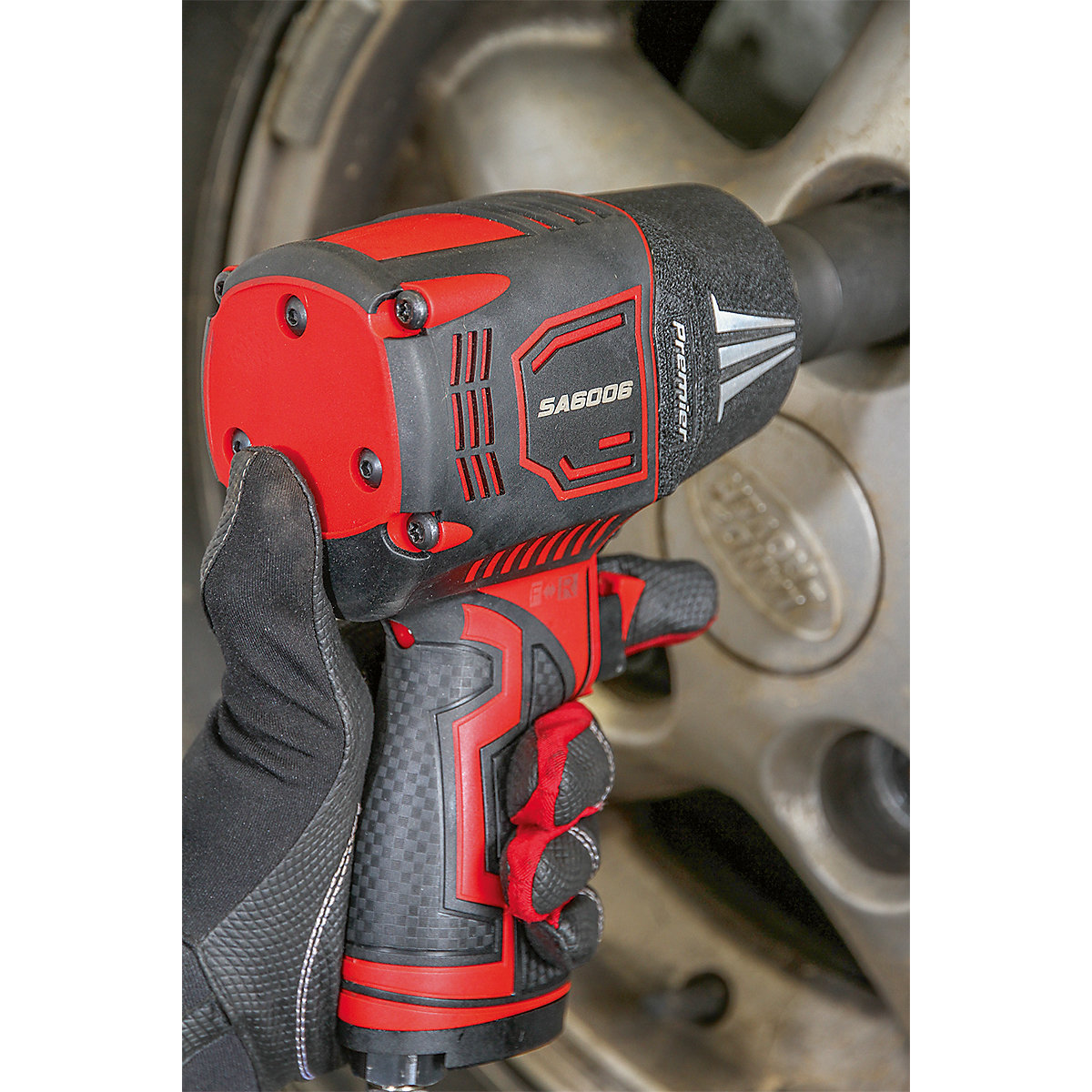 Sealey Twin Hammer Composite Air Impact Wrench | 1/2"Sq Drive (Product illustration 9)-8