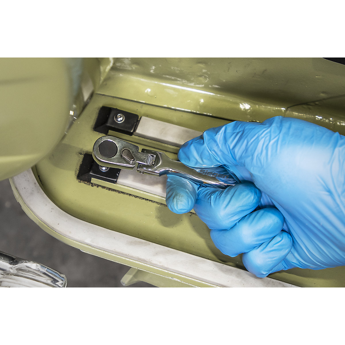 Sealey Micro Flexi-Head Ratchet Bit Driver | 1/4"Hex (Product illustration 7)-6