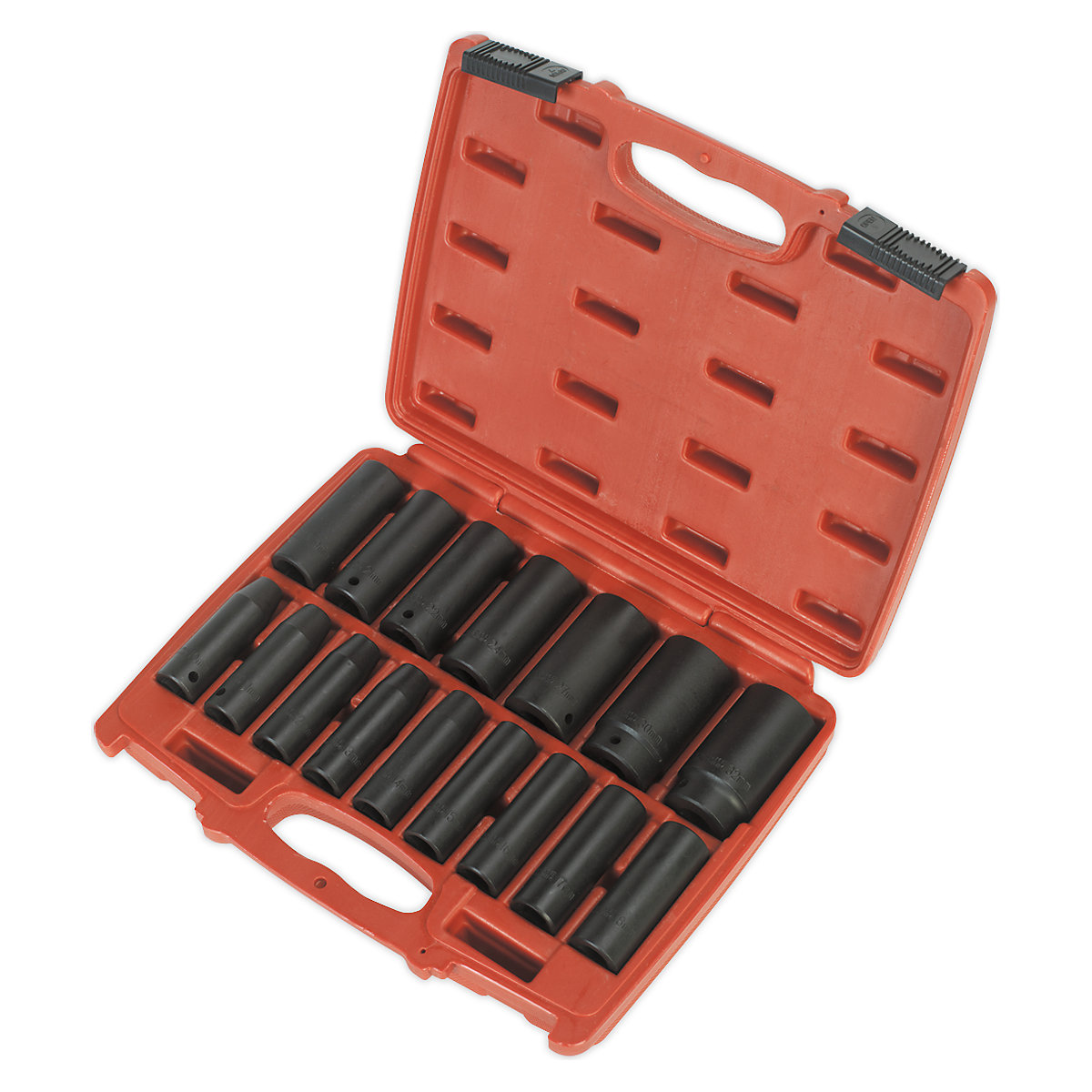Sealey Premier 1/2"Sq Drive Deep Impact Socket Set | 16 Piece (Product illustration 7)-6