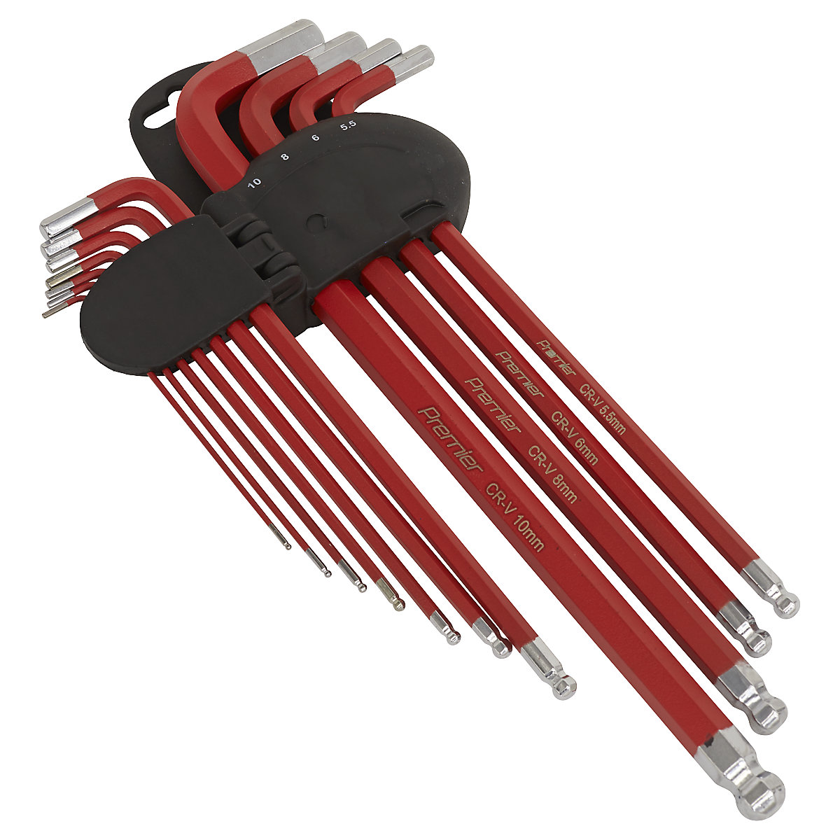 Sealey Premier Ball-End Hex Key Sets (Product illustration 3)-2