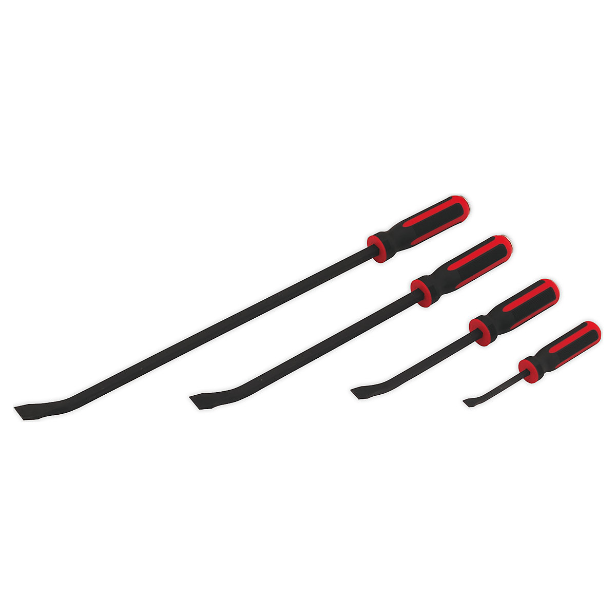 Sealey Premier Heavy-Duty Pry Bar Set with Hammer Cap | 4 Piece