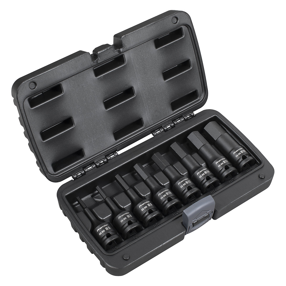 Sealey Premier Hex Impact Socket Bit Set | 1/2"Sq Drive
