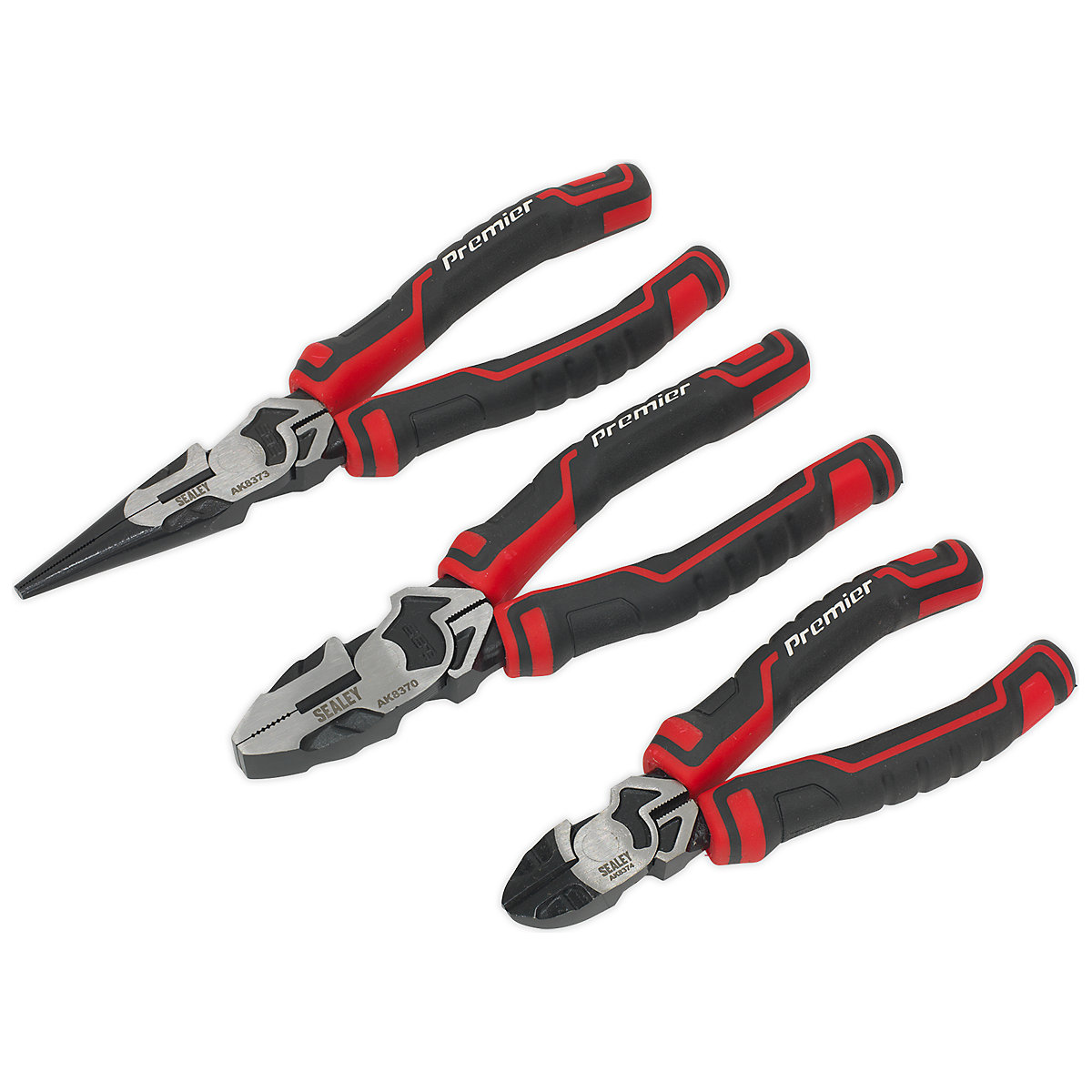 Sealey Premier High Leverage Pliers Set | 3 Piece