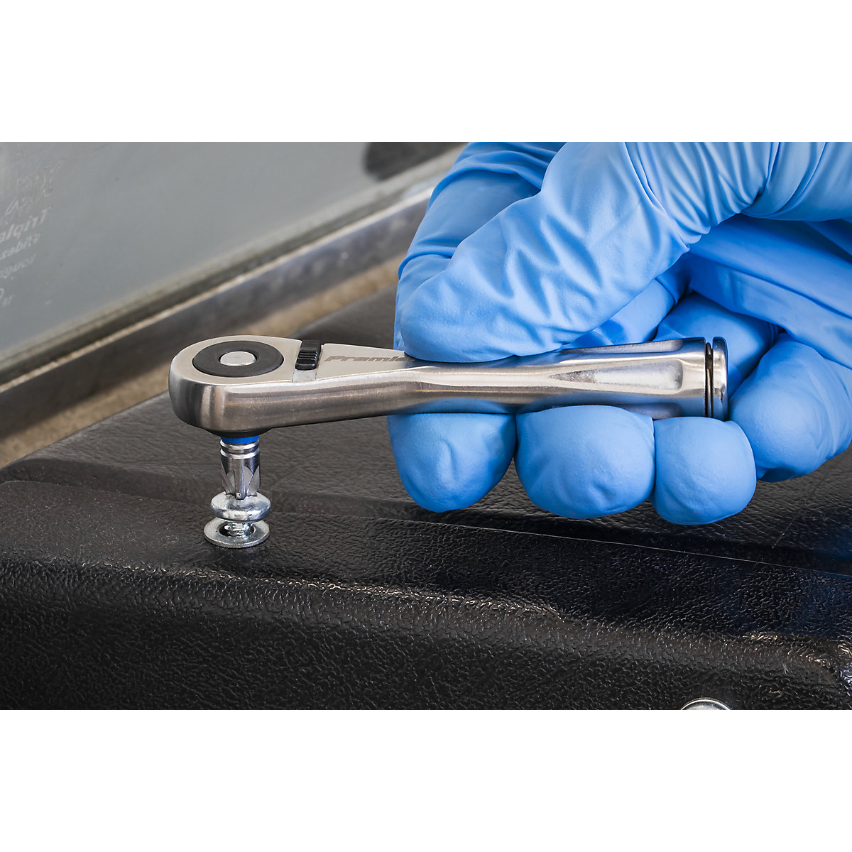 Sealey Premier Stainless Steel Micro Ratchet Bit Driver | 1/4"Hex (Product illustration 6)-5