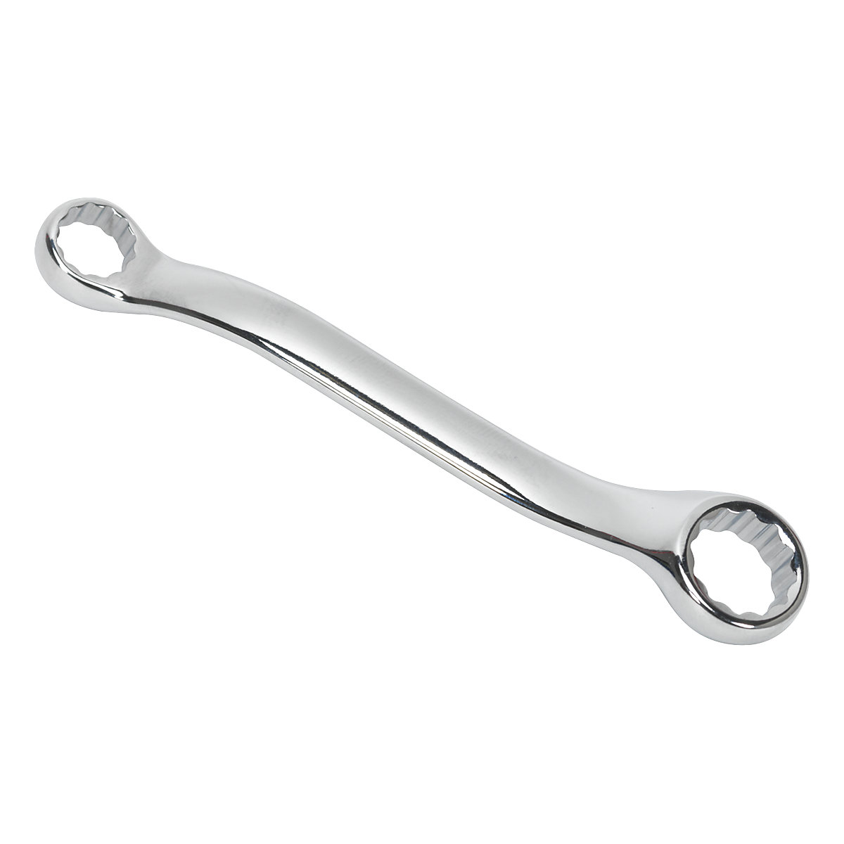 Sealey Premier Stubby Offset Double End Ring Spanner | 10 x 13mm (Product illustration 3)-2