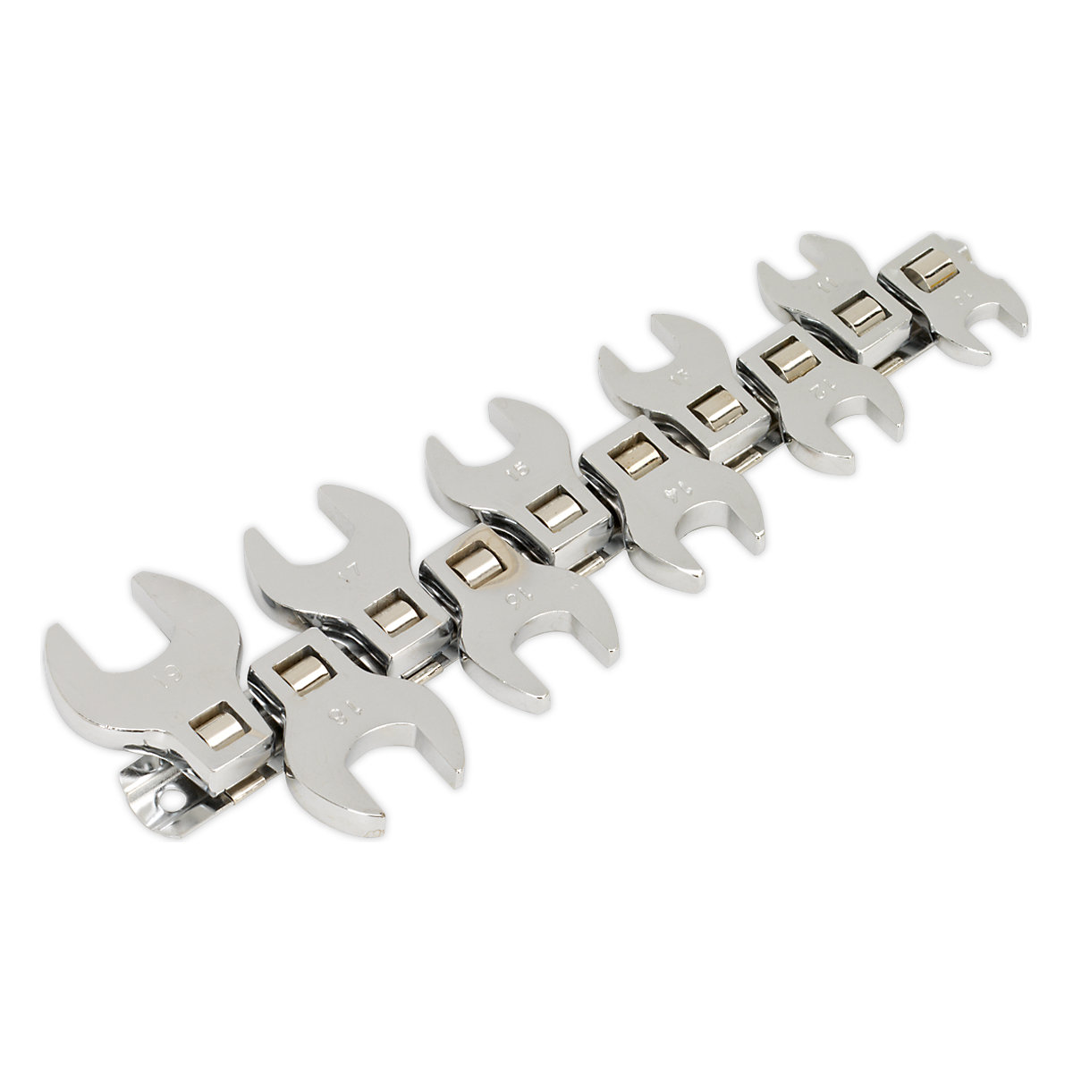 Sealey Siegen Open-End Crow's Foot Spanner Set | 3/8"Sq Drive