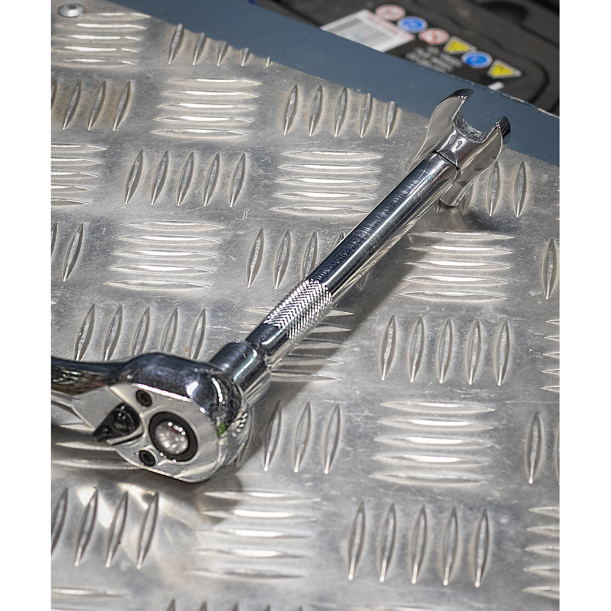 Sealey Siegen Open-End Crow's Foot Spanner Set | 3/8"Sq Drive (Product illustration 6)-5