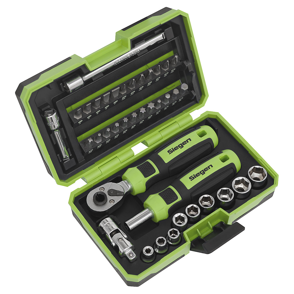 Sealey Siegen Socket & Bit Set | 1/4"Sq Drive