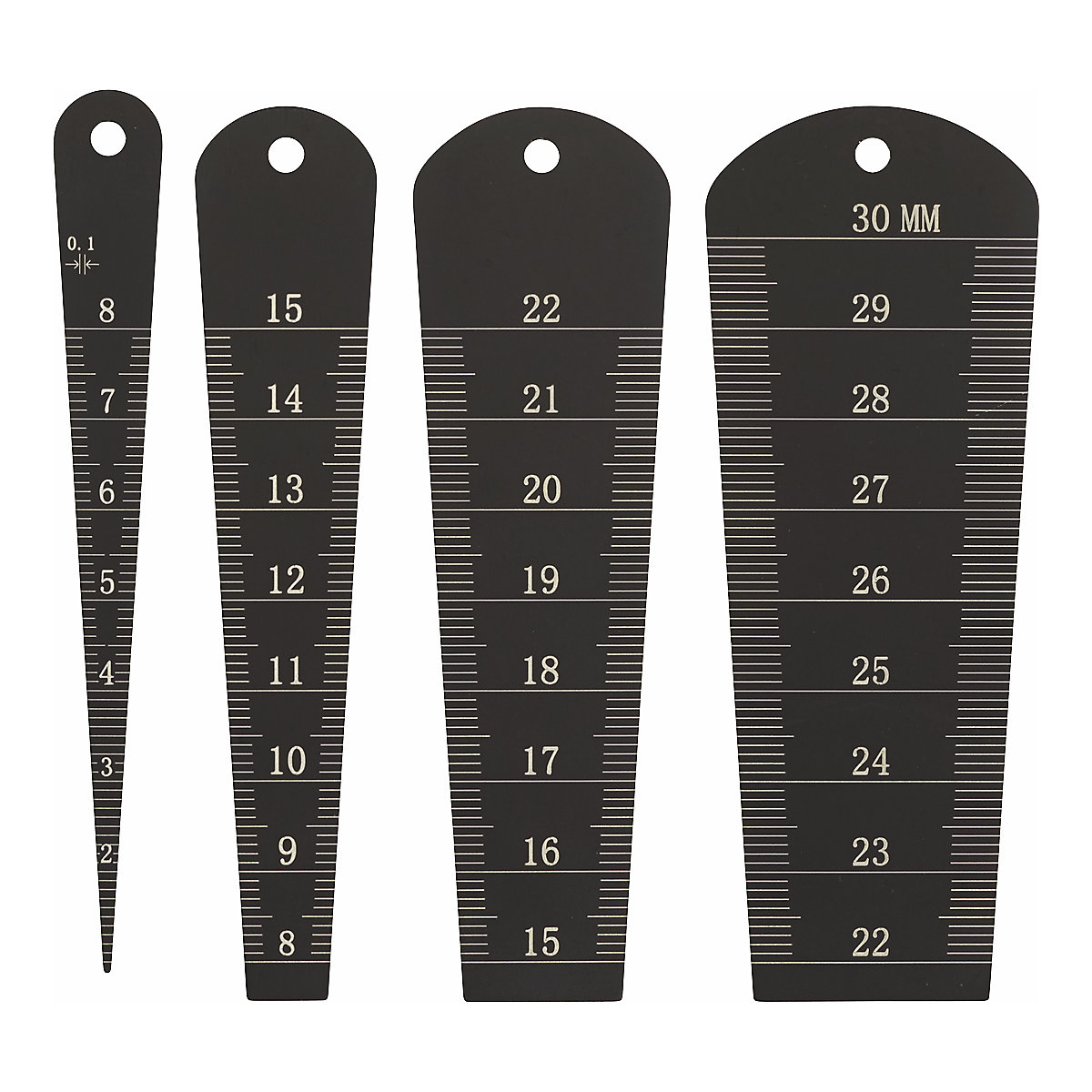 Sealey 1-30mm 4pc Taper Bore Gauge (Product illustration 3)-2