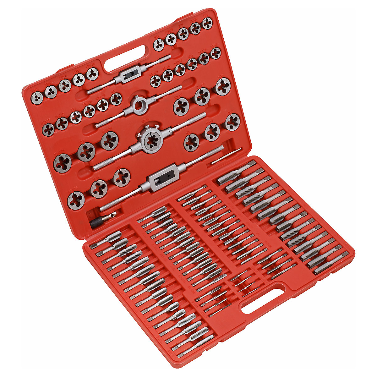 Sealey 110pc Metric Tap & Die Set
