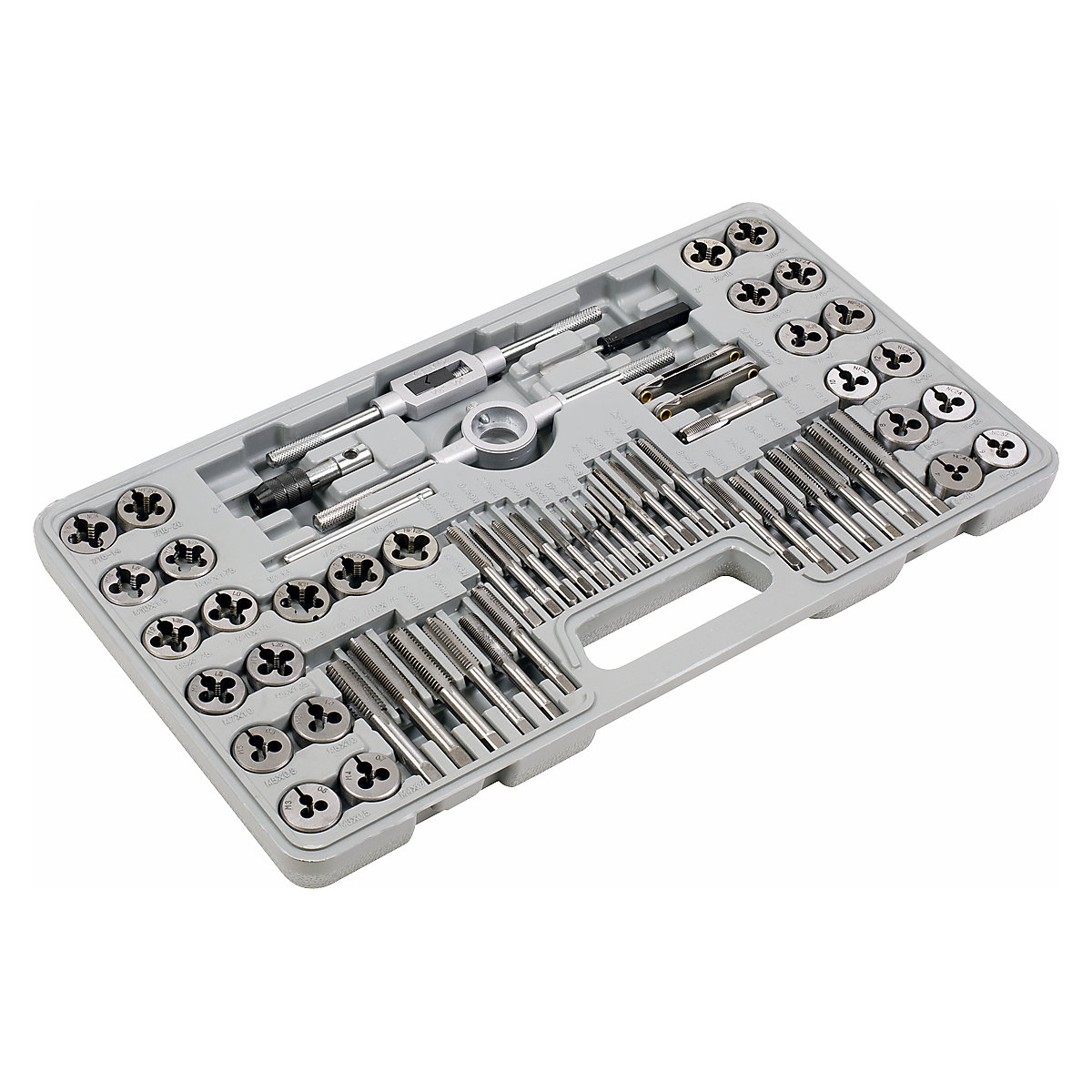 Sealey 60pc Metric & Imperial Tap &amp; Die Set (Product illustration 5)-4