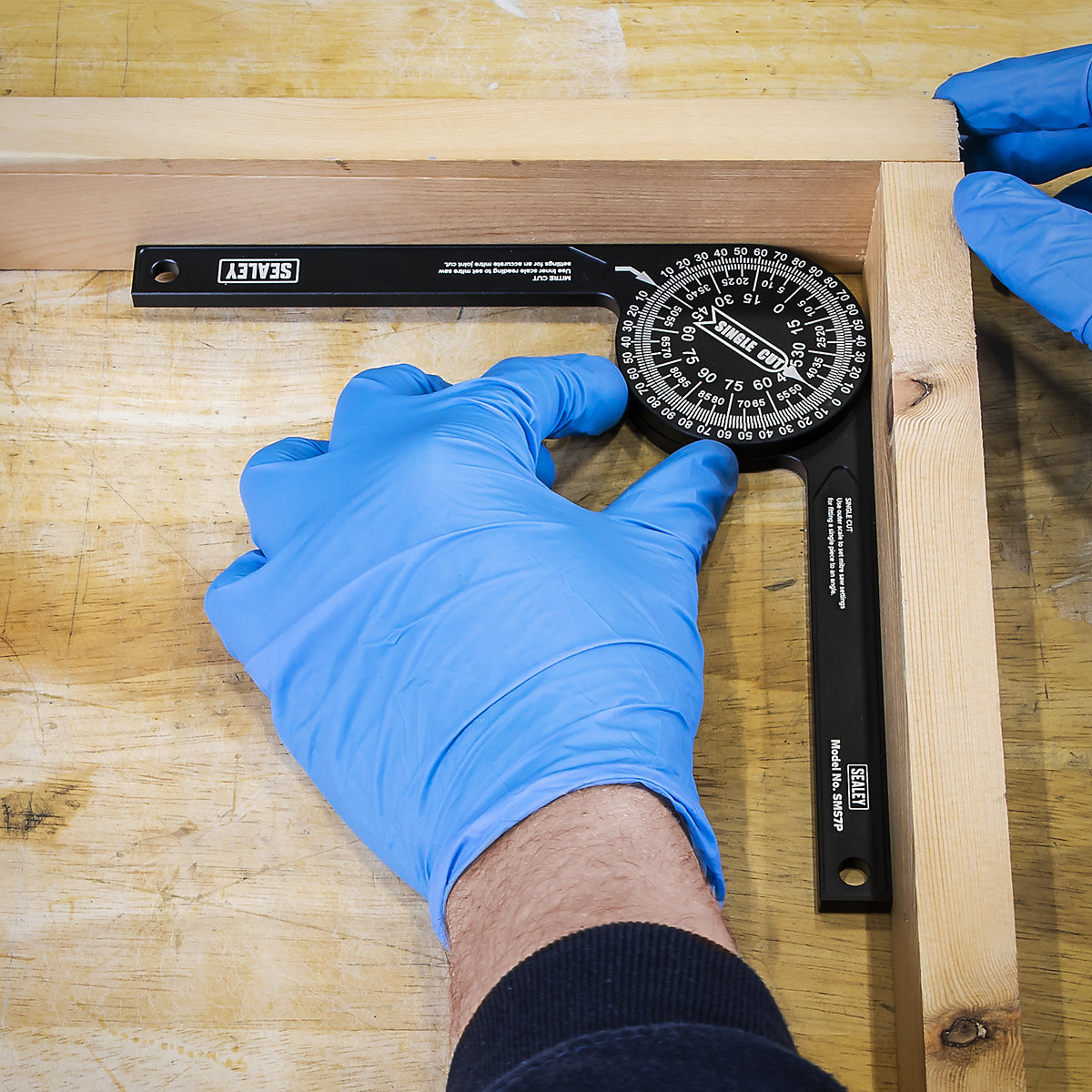 Sealey Aluminium Mitre Saw Protractor (Product illustration 6)-5
