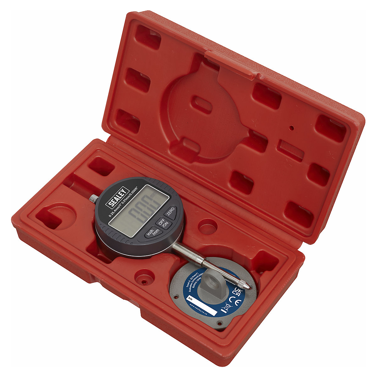 Sealey Dual Reading Digital Dial Bore Gauge (Product illustration 3)-2
