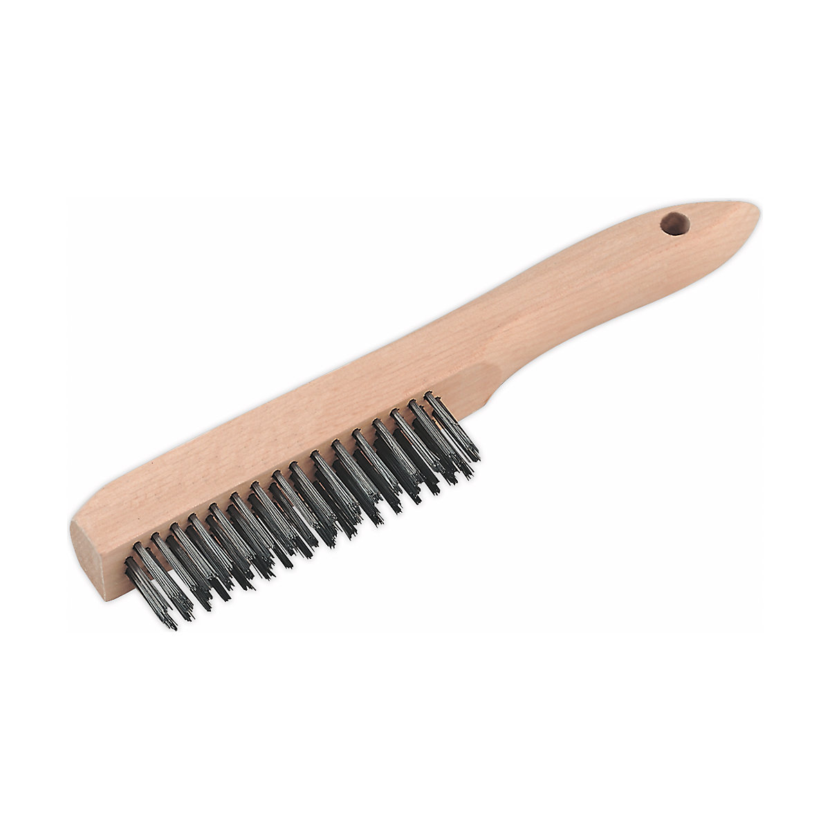 Sealey Engineer's Wire Brush with Steel Fill | 260mm