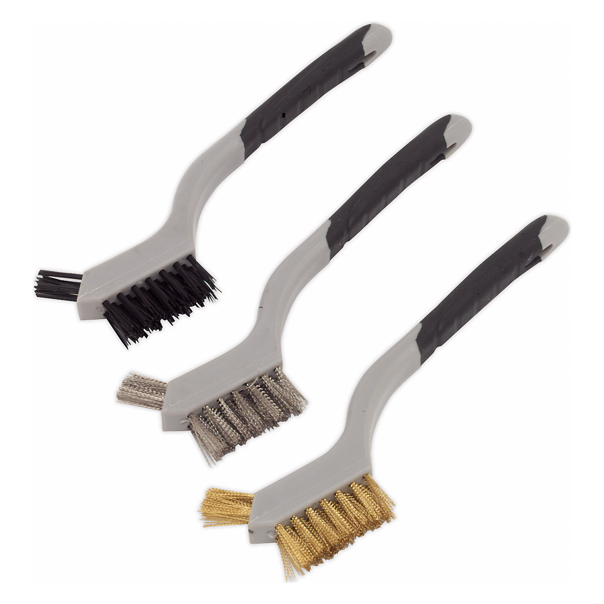 Sealey Miniature Wire Brush Set | 3pc