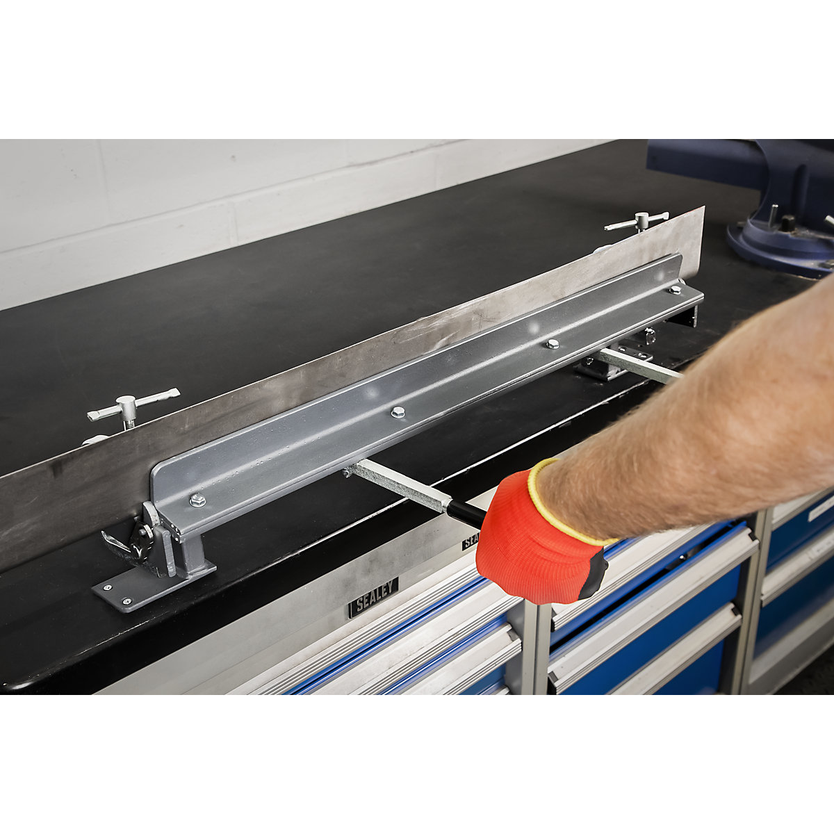Sealey Vice/Bench Mounting Sheet Metal Folder | 700mm (Product illustration 6)-5