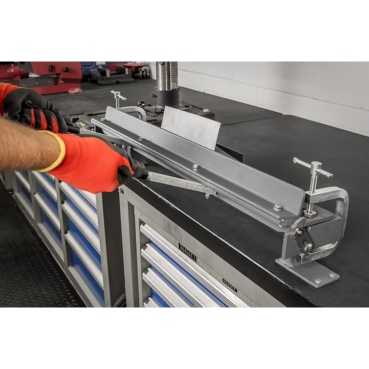 Sealey Vice/Bench Mounting Sheet Metal Folder | 700mm (Product illustration 7)-6