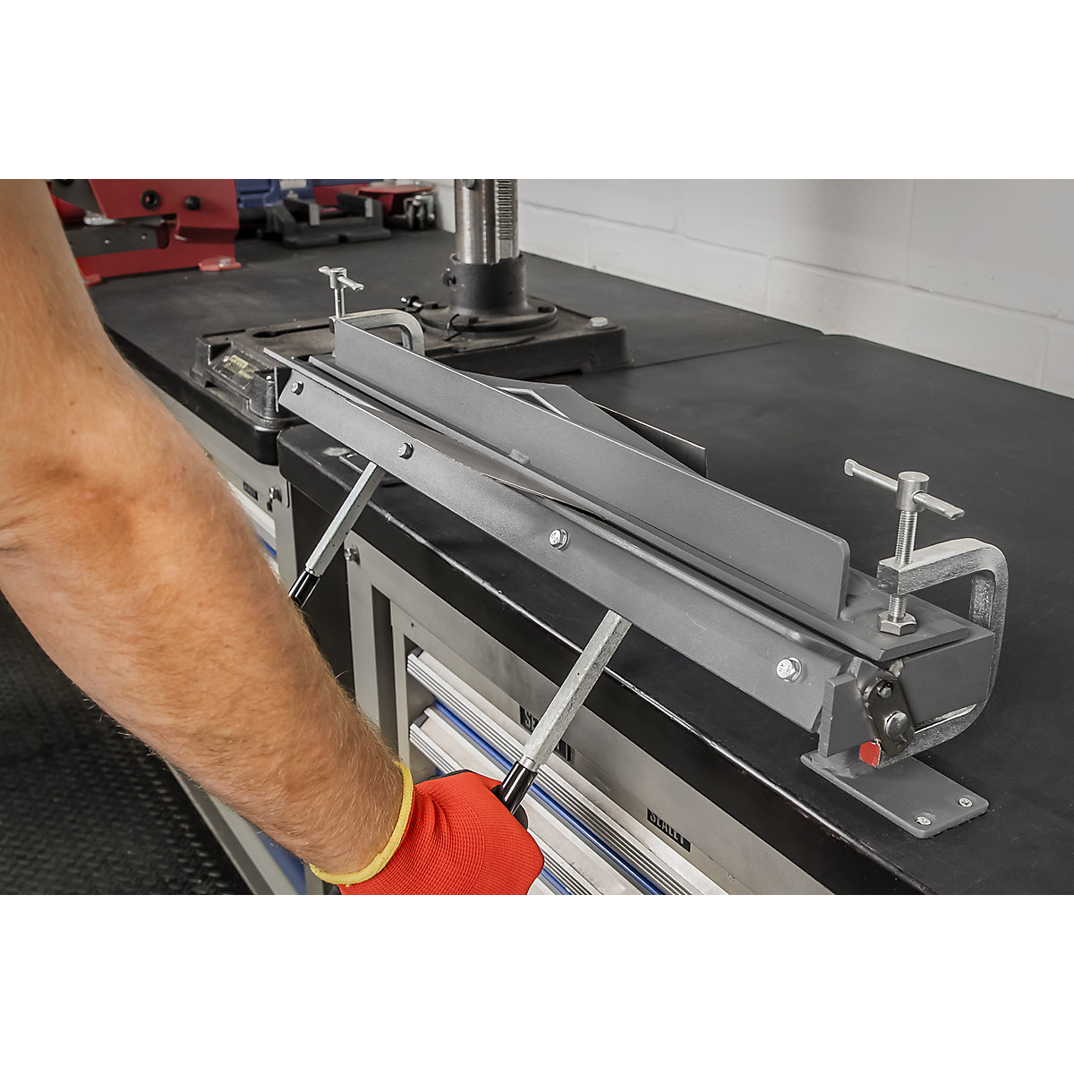 Sealey Vice/Bench Mounting Sheet Metal Folder | 700mm (Product illustration 8)-7
