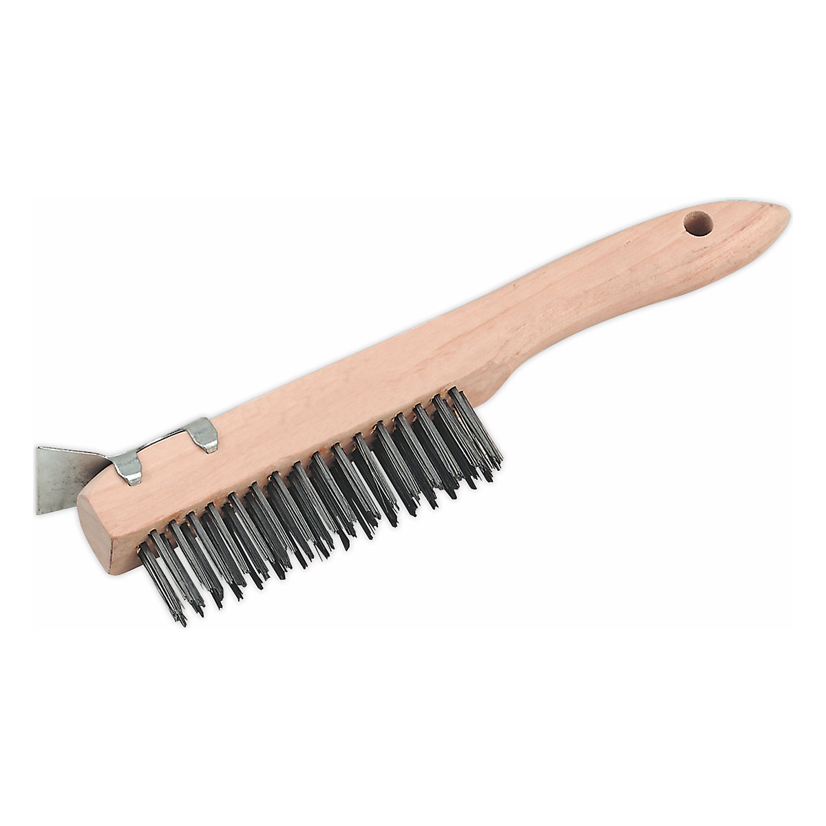 Sealey Wire Brush with Steel Fill & Scraper | 260mm