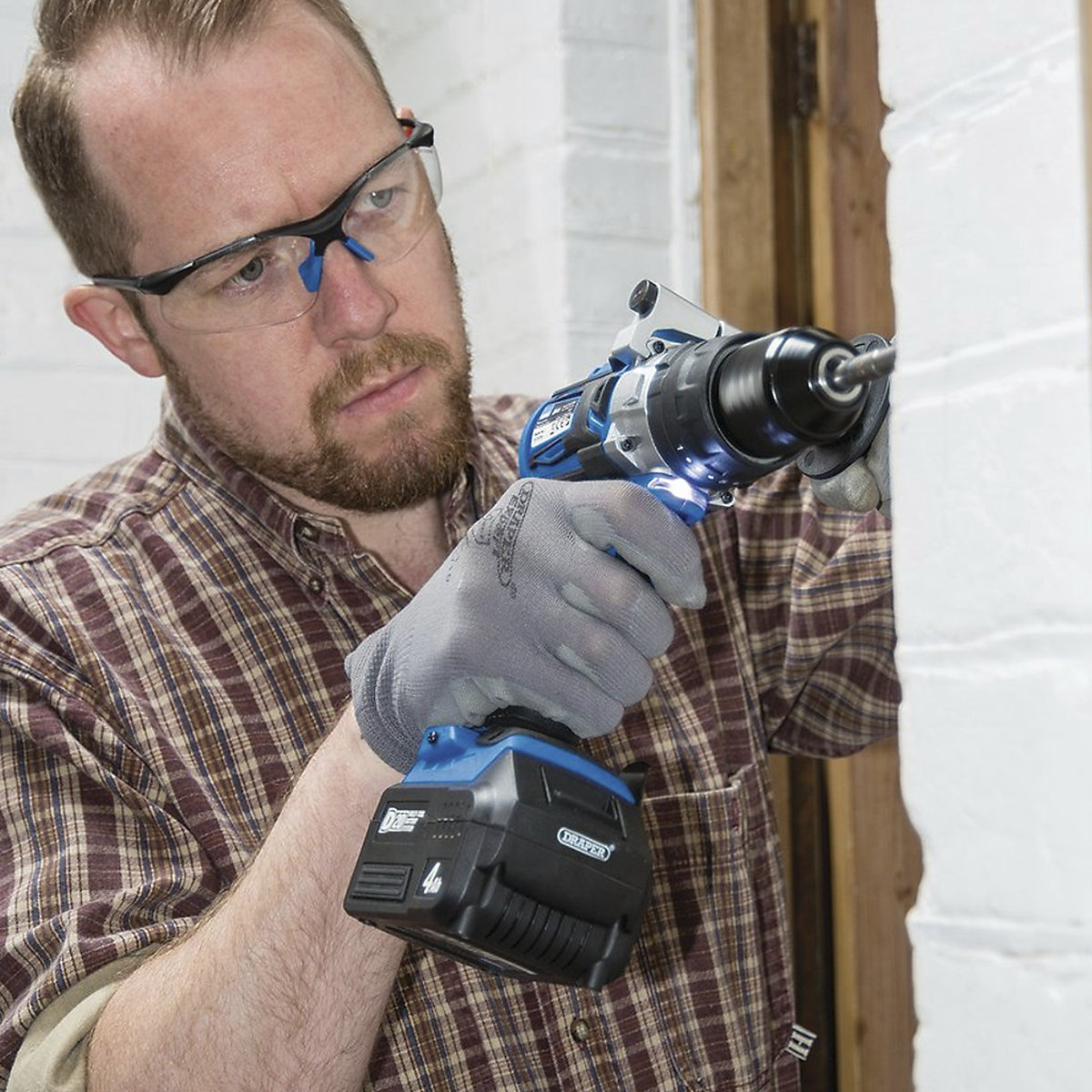 Draper D20 Series Brushless Combi Drill with Battery & Charger (Product illustration 6)-5