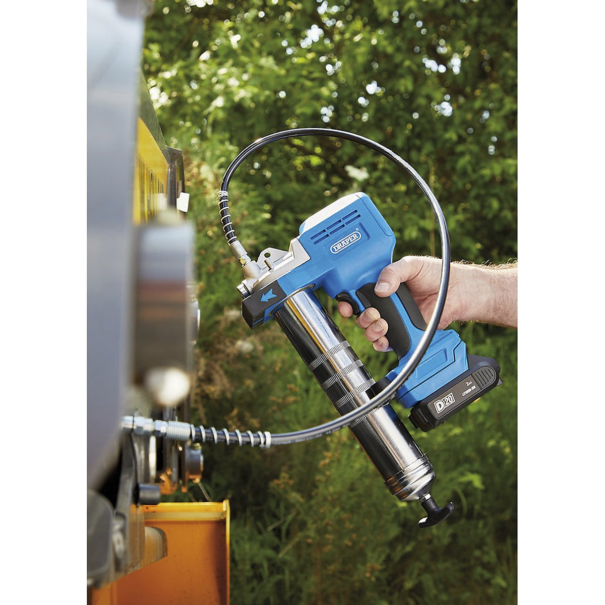 Draper D20 Series Grease Gun Kit with Batteries & Charger (Product illustration 12)-11