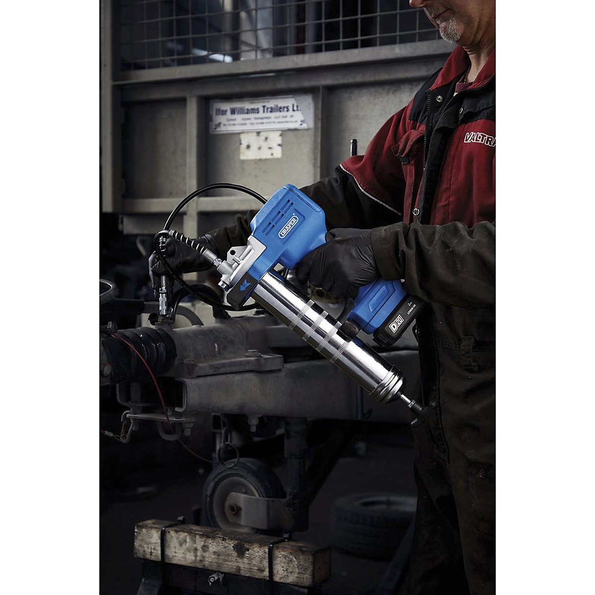 Draper D20 Series Grease Gun Kit with Batteries & Charger (Product illustration 13)-12