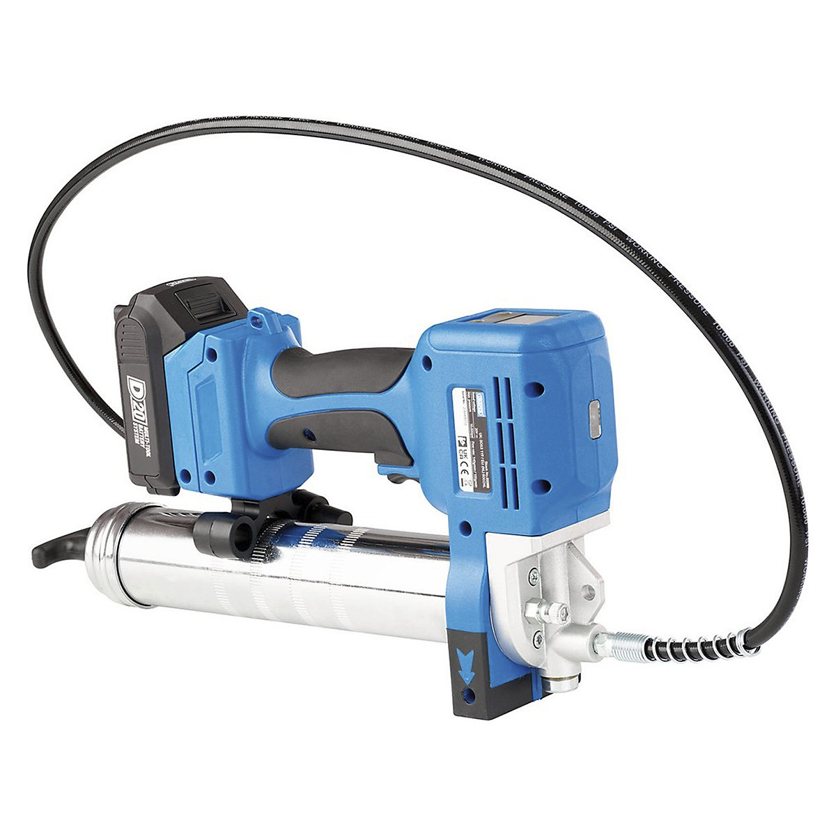 Draper D20 Series Grease Gun Kit with Batteries & Charger (Product illustration 4)-3
