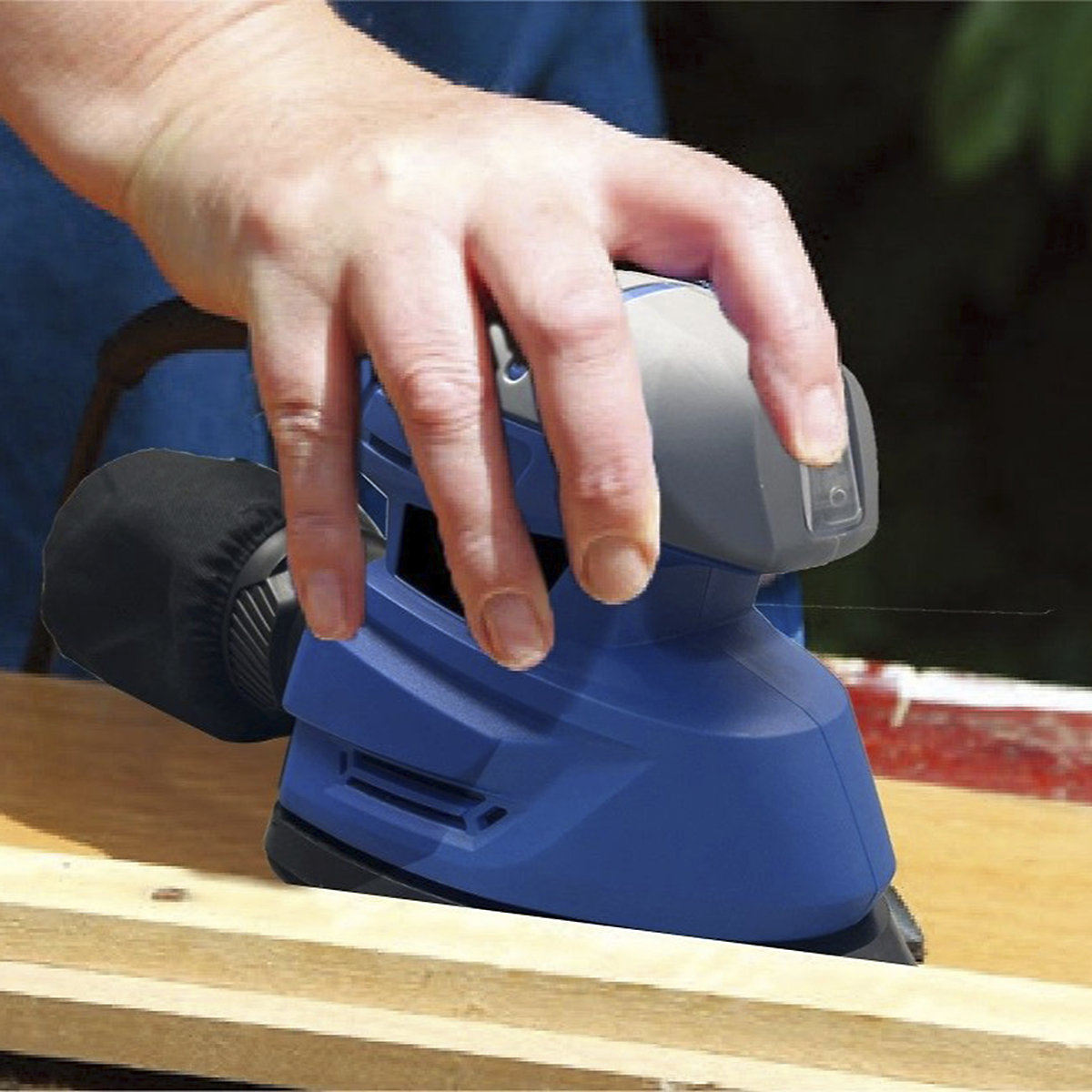Hilka 130W Detail Palm Sander (Product illustration 2)-1