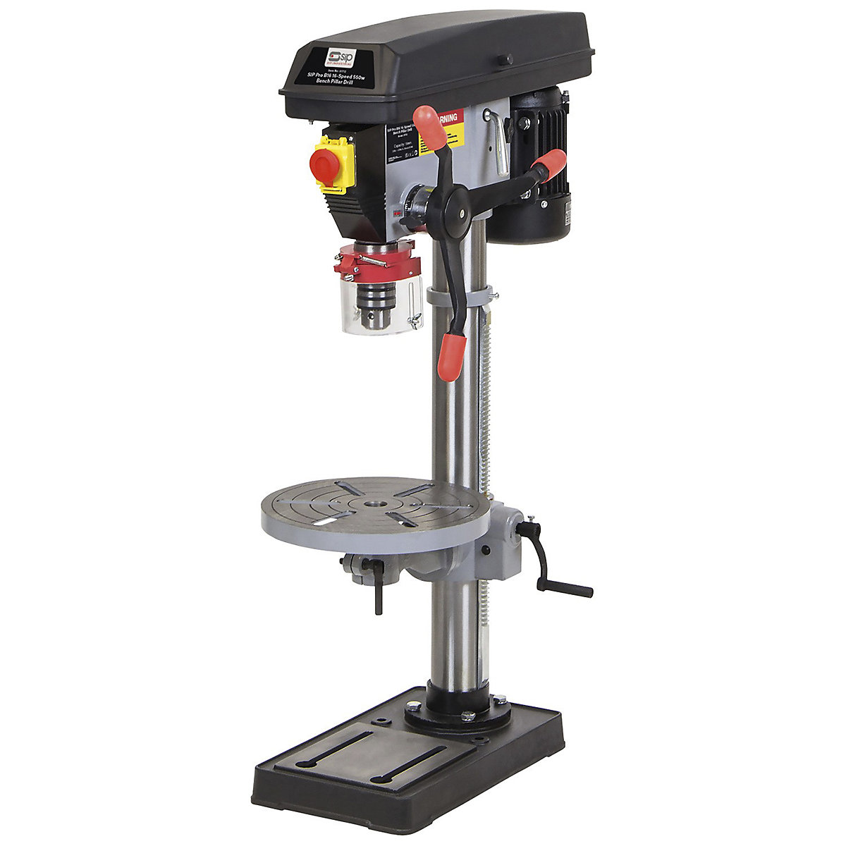 SIP Pro 16-Speed Bench Pillar Drill