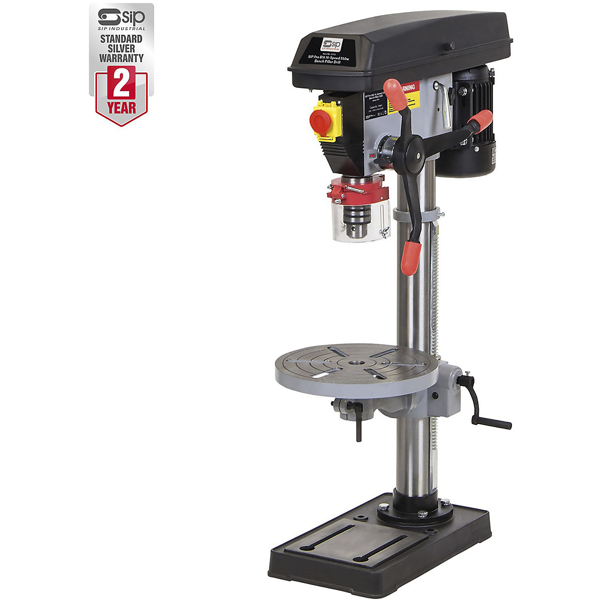 SIP Pro 16-Speed Bench Pillar Drill (Product illustration 2)-1