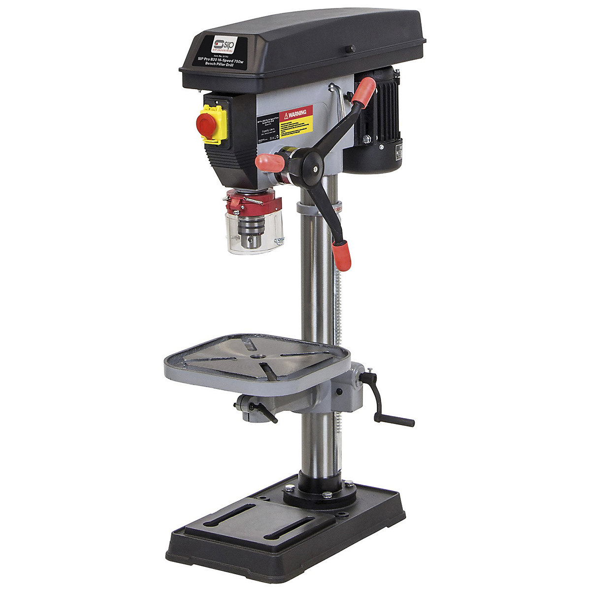 SIP Pro 16-Speed Bench Pillar Drill