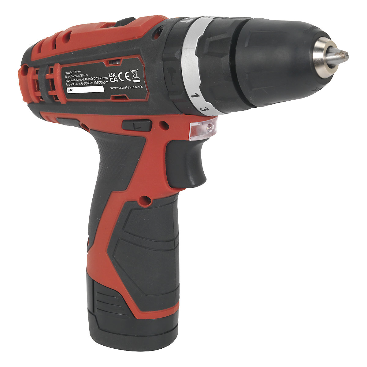 Sealey 10mm Cordless Combi Drill | SV12 Series (Product illustration 4)-3