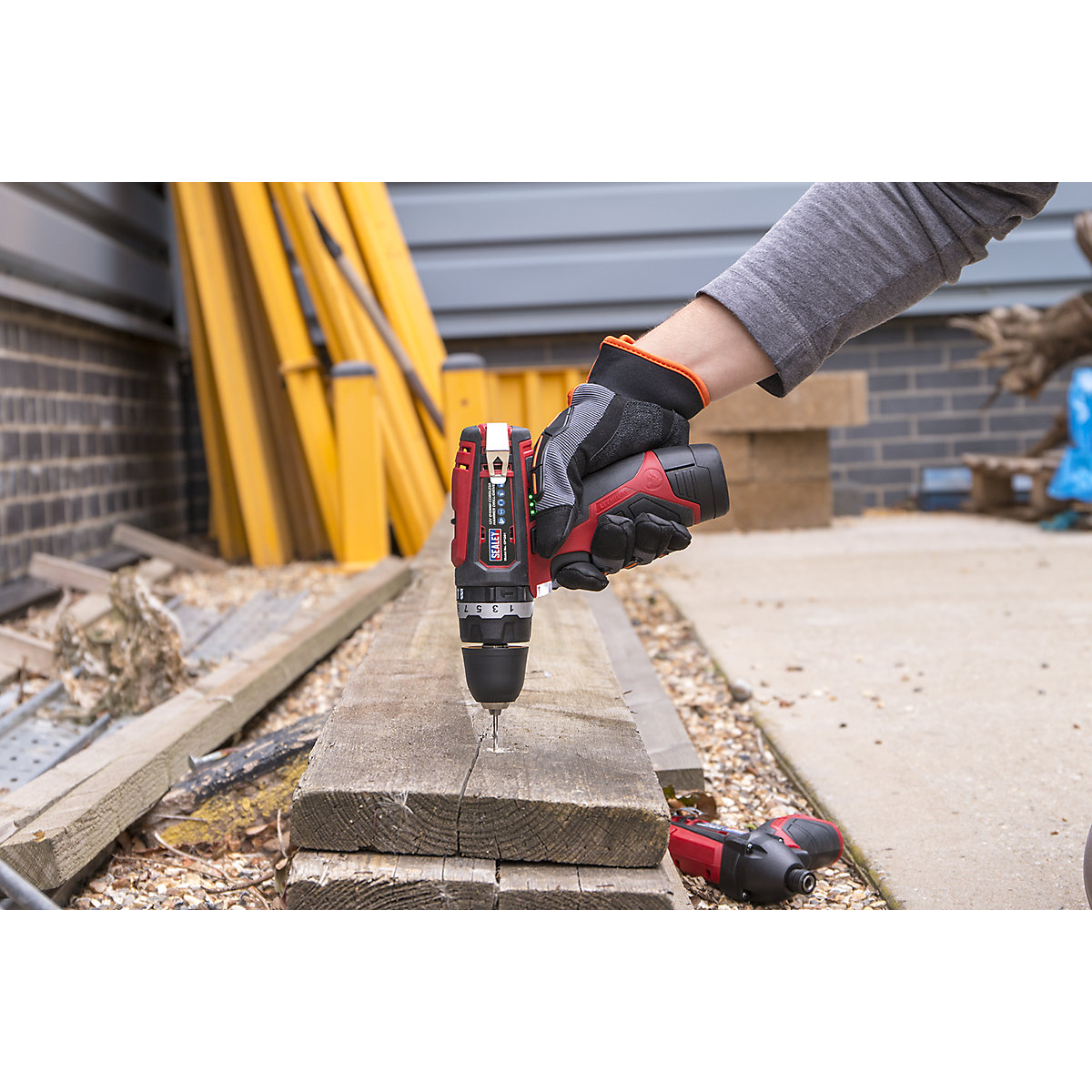 Sealey 10mm Cordless Combi Drill | SV12 Series (Product illustration 6)-5