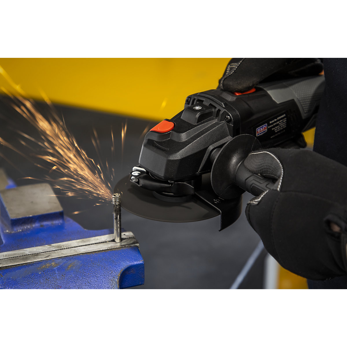 Sealey 115mm Brushless Angle Grinder | SV20 Series (Product illustration 9)-8
