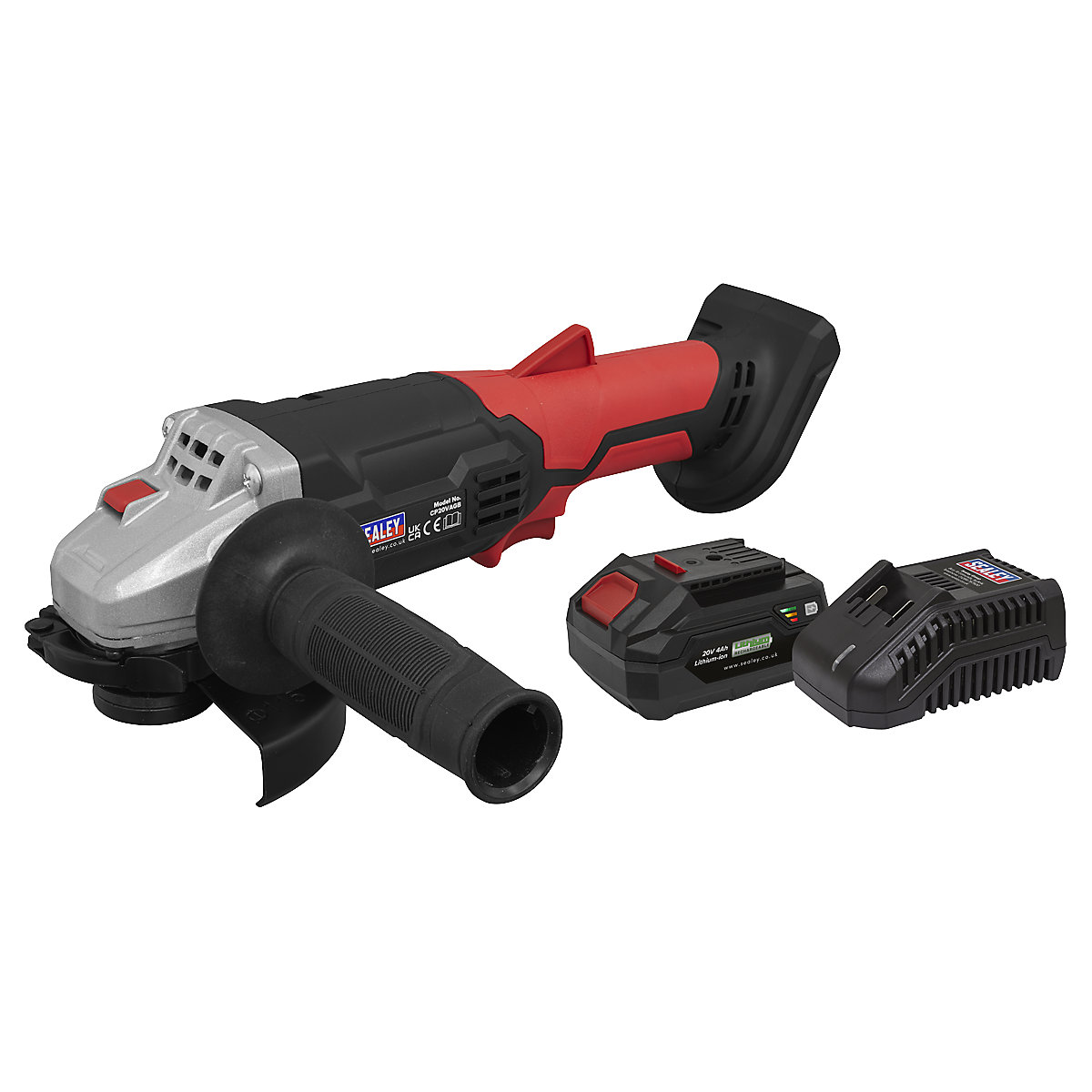 Sealey 115mm Cordless Angle Grinder | SV20 Series