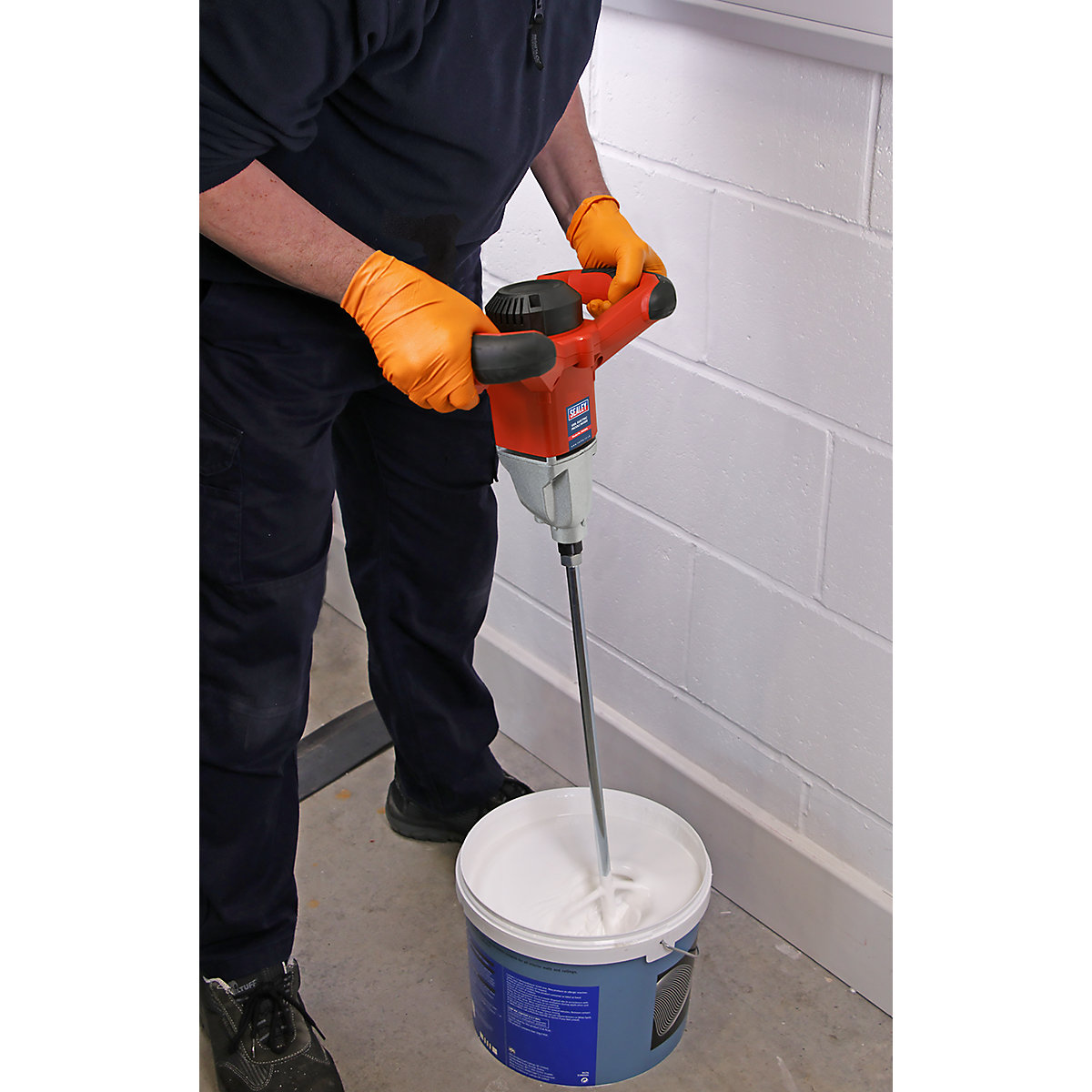 Sealey 120L Electric Paddle Mixer (Product illustration 9)-8
