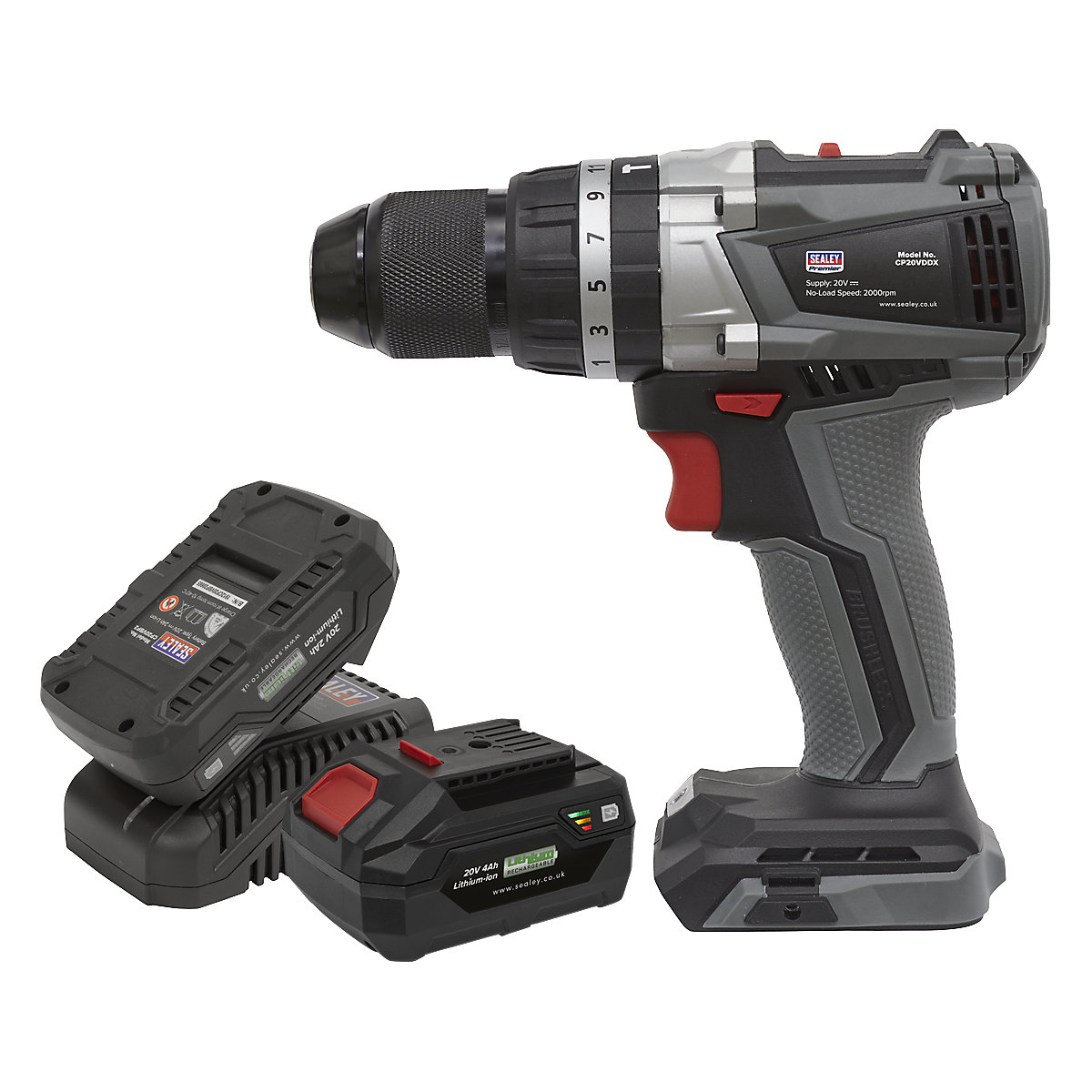 Sealey 13mm Brushless Combi Drill | SV20 Series