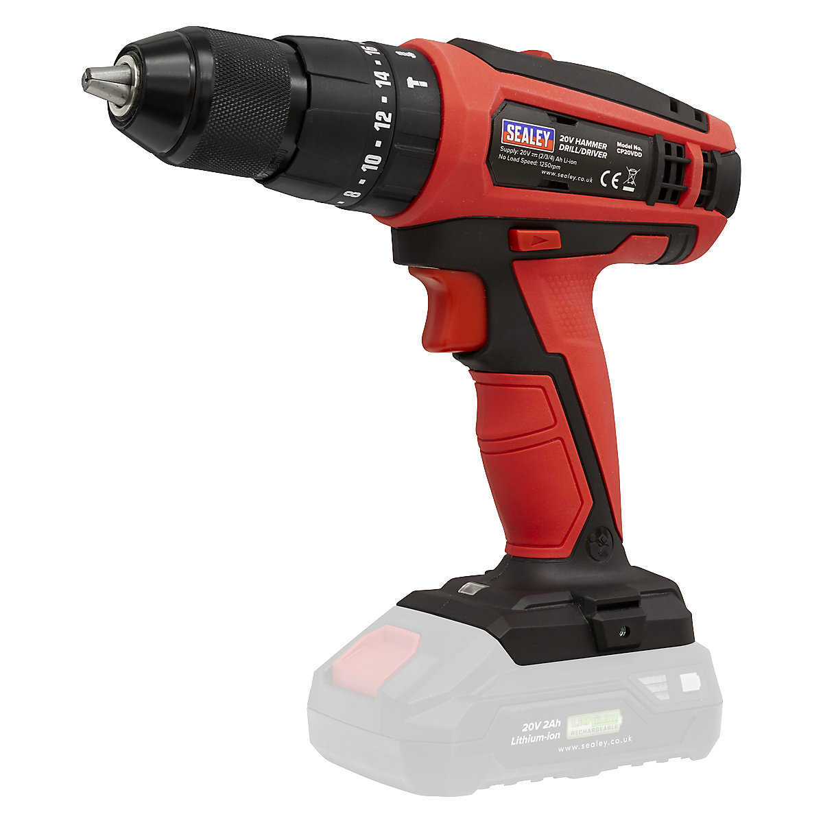 Sealey 13mm Combi Drill/Driver | SV20 Series (Product illustration 4)-3